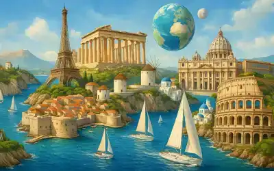 Топ-5 напрямків Середземномор'я для захоплюючої вітрильної пригоди